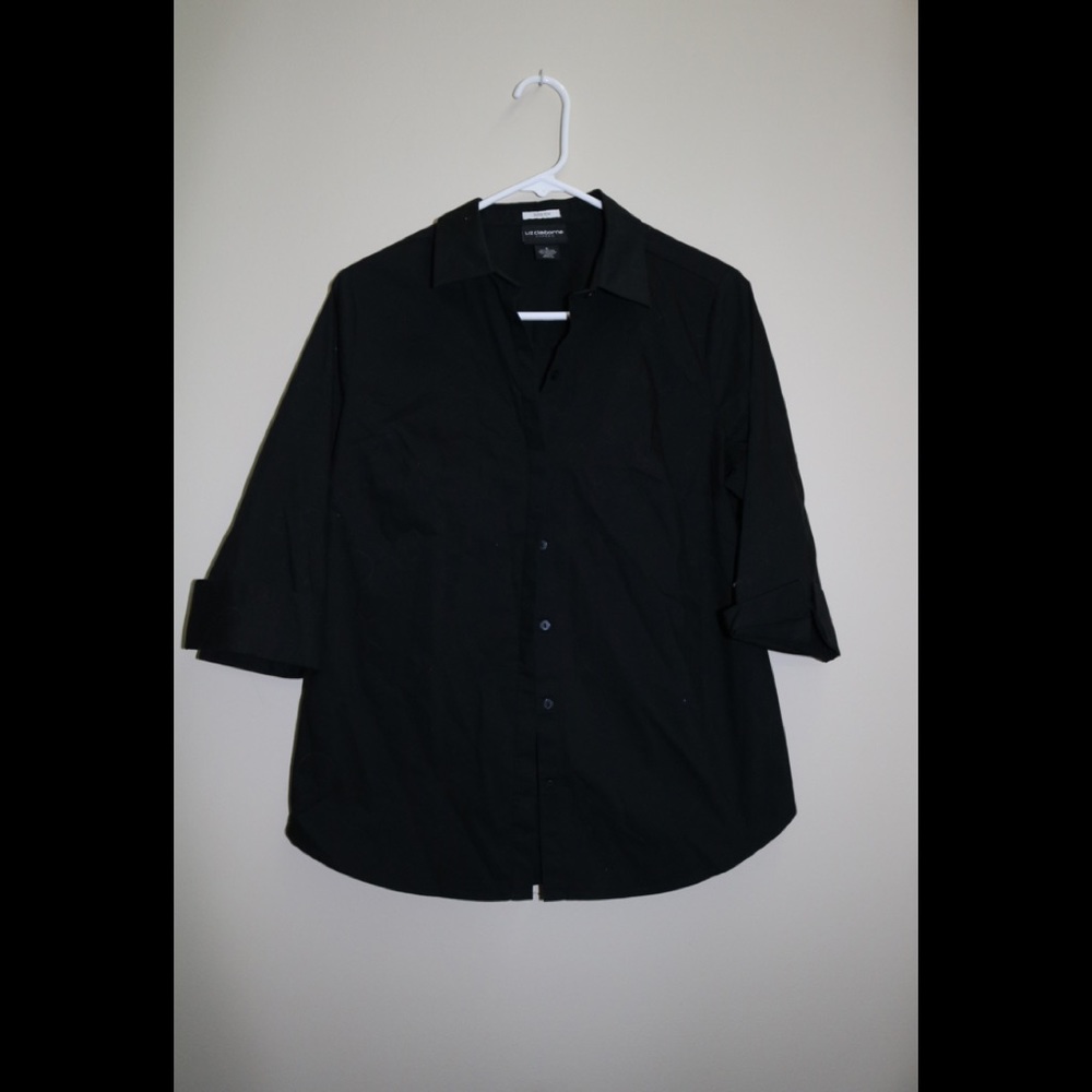 Black mid sleeve shirt